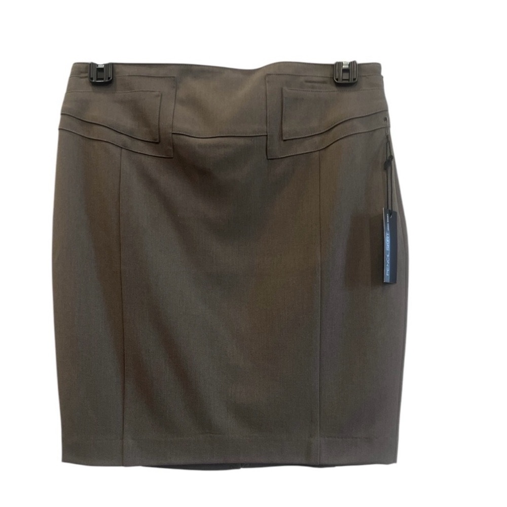 Express Greyish Brown High Waist Mini Pencil Skirt Size 10